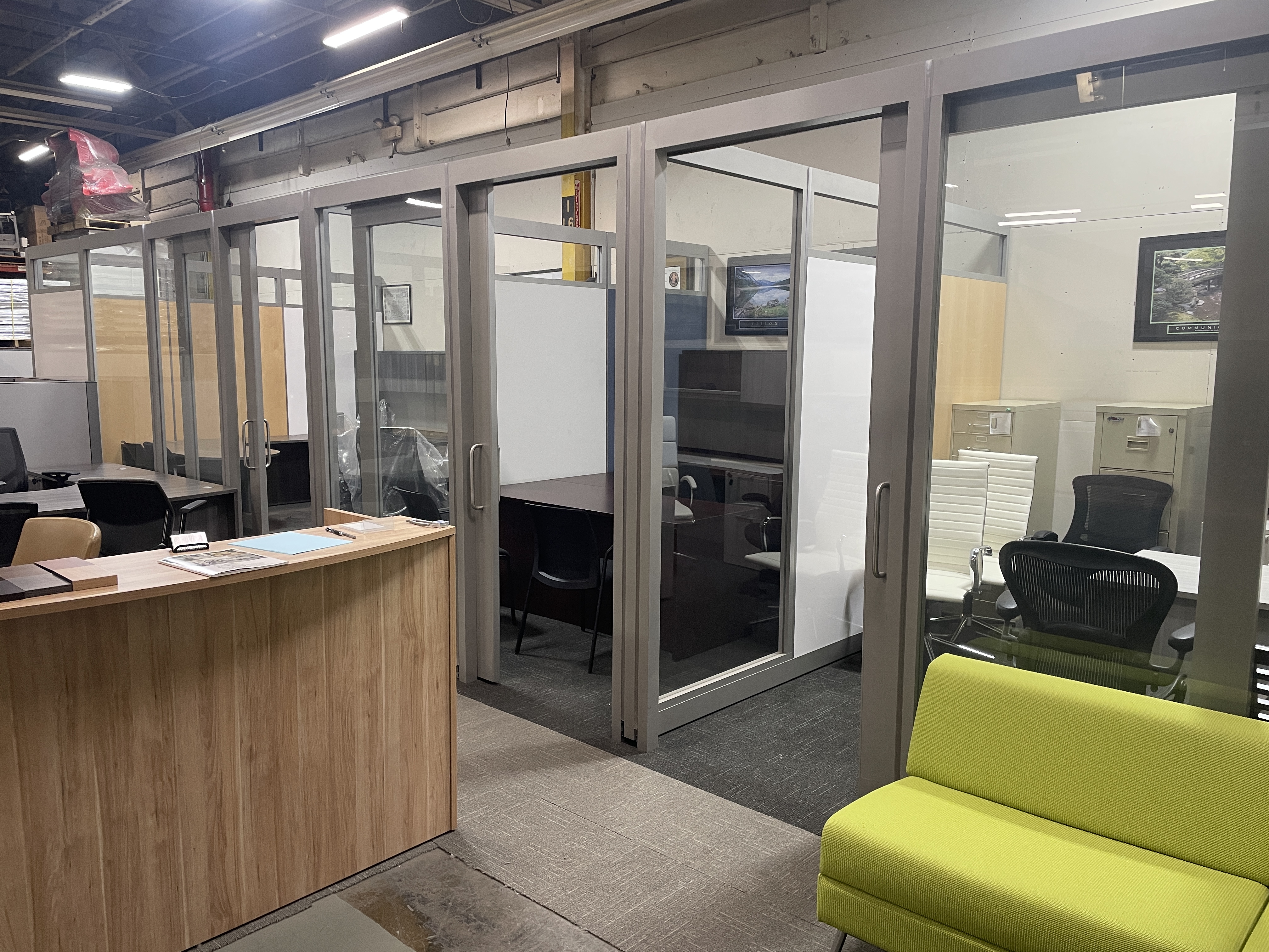 Empty commercial office shell before partitioning installation in Johannesburg, Gauteng by Elite Wood Works